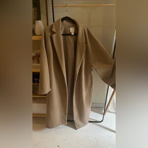 Beige coat H&M XL